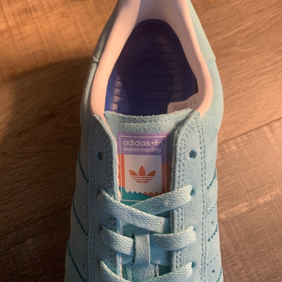 Adidas Superstar Vulc ADV ‘Clear Aqua’ Skateboard - Picture 5 of 5